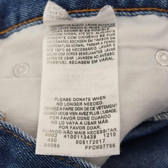 Levi's 517 2010 Bootcut Distressed Jeans Size 40 x 30 - Picture 5 of 12